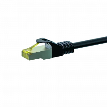 DSIT Cat.7 S/FTP PiMF RJ45 síťový patch kabel, 3m, černý
