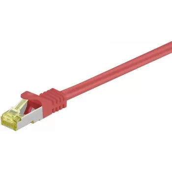DSIT Cat.7 S/FTP PiMF Network Cable RJ45 - 7.5m Red
