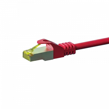 DSIT Cat.7 S/FTP PiMF Network Cable RJ45 - 7.5m Red
