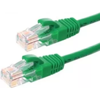 DSIT CAT6 U/UTP Ethernet Patch Cable, 20m, Green, 100% Copper, RJ45, Snagless, Gigabit