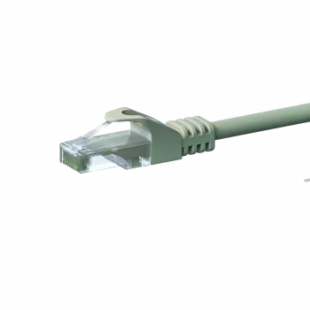DSIT CAT 6 U/UTP síťový kabel, 20 m, šedý, CCA, RJ45, 1 Gbit/s, 250 MHz