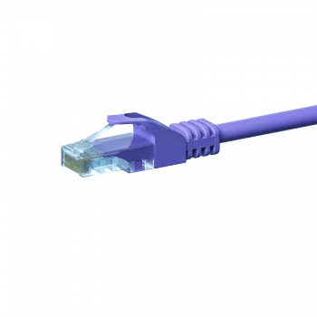 DSIT CAT 5e U/UTP Network Patch Cable, 3m, Violet, CCA, RJ45, Gigabit Ethernet