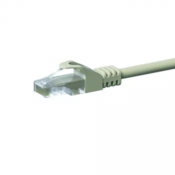 DSIT CAT 5e U/UTP síťový patch kabel 10m šedý CCA (DC-C51-100)