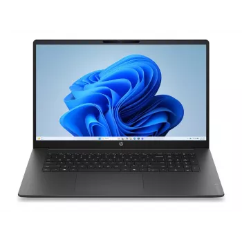 HP OmniBook 3 17,3 inch HD+ notebook - AMD Ryzen 3 7320U, 8 GB LPDDR5, 256 GB PCIe NVMe SSD, AMD Radeon 610M Graphics, Windows 11 Home, černý