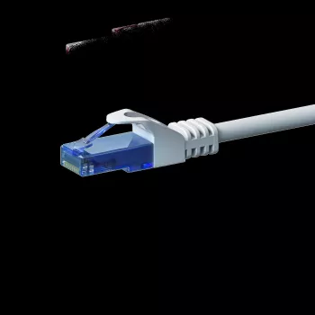 DSIT CAT6a Network Cable 100% Copper - U/UTP - 5 Meter - White