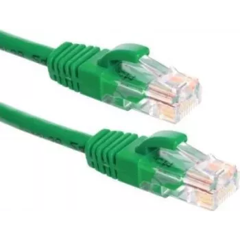 DSIT CAT6a Ethernet Patch Cable 100% Copper U/UTP 5m Green (DC-U6A3-050)