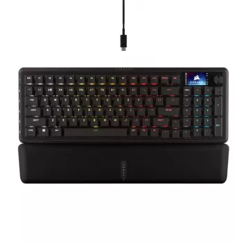 Bezdrátová mechanická herní klávesnice CORSAIR VANGUARD 96 WL MLX Plasma Black