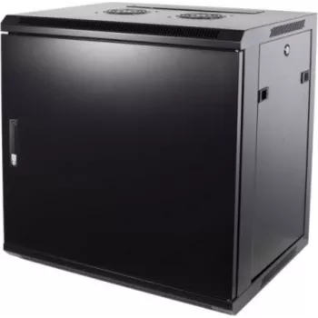 DSIT DS6609M 9U nástěnný serverový rozvaděč 600x600x500mm s kovovými dveřmi