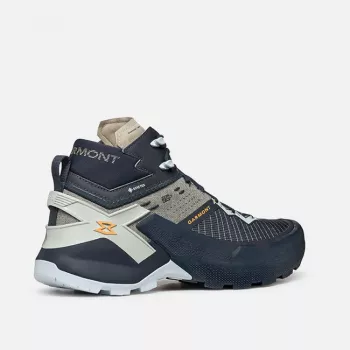 Pánské nepromokavé turistické boty Garmont 9.81 Onyx Mid GTX, Nights Blue/Plein Blue, velikost 45