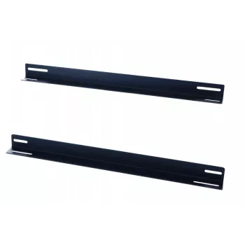 DSIT 19 inch rackové montážní lišty pro nástěnné skříně hloubky 600 mm – pozinkovaná ocel, 1 pár