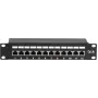 DSIT DS-10Patch5-12FTP 10 inch 12portový FTP Cat 5e patch panel