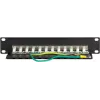DSIT DS-10Patch5-12FTP 10 inch 12portový FTP Cat 5e patch panel