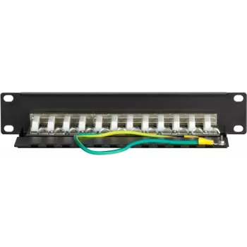DSIT DS-10Patch5-12FTP 10 inch 12portový FTP Cat 5e patch panel