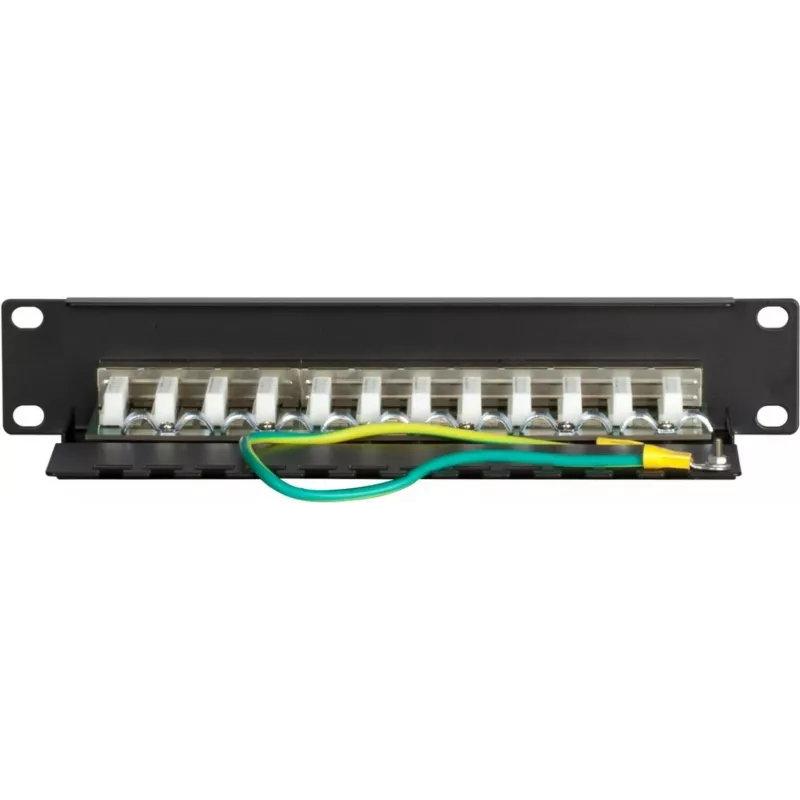 DSIT DS-10Patch5-12FTP 10 inch 12portový FTP Cat 5e patch panel