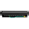 DSIT DS-10Patch5-12FTP 10 inch 12portový FTP Cat 5e patch panel