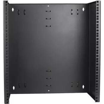 DSIT 12U 19 inch nástěnný rackový rám, hloubka 300 mm, pevný, ocel, černý