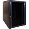 DSIT DS6615-MINI 15U 600x600mm Wall-Mount Server Cabinet with Glass Door