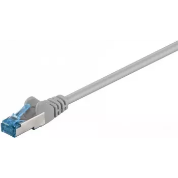 DSIT CAT 6a S/FTP LSOH síťový patch kabel, 0,25 m, šedý