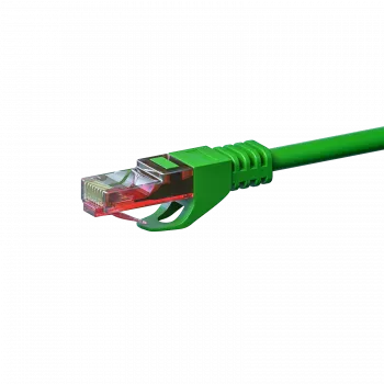 DSIT CAT6 U/UTP síťový kabel, 10 m, zelený, 100% měď (DC-63-100)