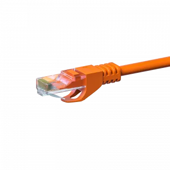 DSIT CAT 6 síťový kabel U/UTP - 1,5 m - oranžový - CCA (DC-C66-015)