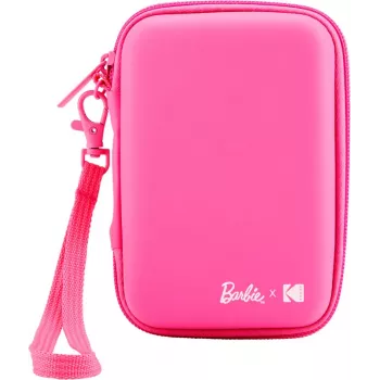 Kodak x Barbie EVA pouzdro s odnímatelným popruhem a síťovanou kapsou pro Printomatic a Step Slim, růžové (RODBCEPK)