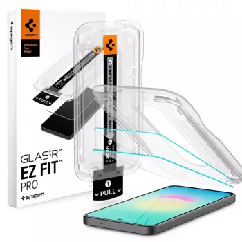 Spigen Glas.tR EZ Fit Pro 2-Pack Tempered Glass Screen Protector for Samsung Galaxy A27 5G - Clear
