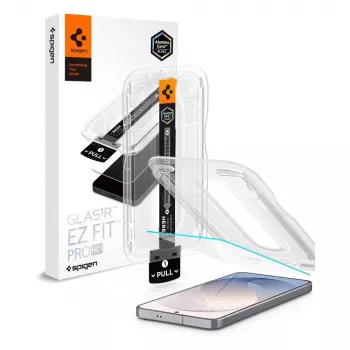 Spigen Glas.tR EZ Fit Pro AC HD Tempered Glass Screen Protector for Samsung Galaxy S26 FE - Clear