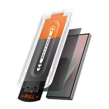 Spigen Glas.tR EZ Fit Pro 2-Pack Tempered Glass Screen Protector with Ultra Privacy Filter for Samsung Galaxy Z Fold 7 / 8 Main Screen
