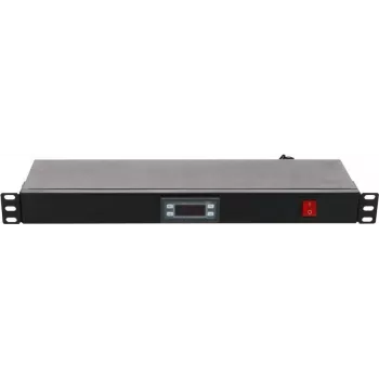 DSIT 19 inch rackový termostat s digitálním displejem a ovládáním ventilátoru (DS-TCD1)