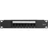DSIT DS-10Patch6-8UTP 10 inch 8-portový UTP CAT 6 patch panel