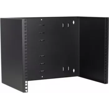 DSIT DS-WMB8-M 8U 19 inch pevný nástěnný rackový rám, hloubka 300 mm, černý