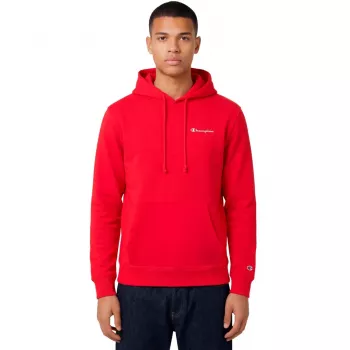 Pánská mikina s kapucí Champion, červená, 221791 RS067, XL