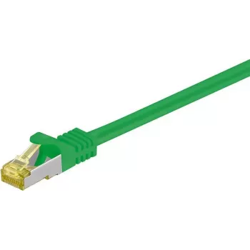 DSIT Cat.7 S/FTP PiMF RJ45 Patch Cable, Green, 1.5 m