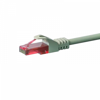 DSIT DC-61-010 CAT6 U/UTP Network Cable, 1 m, Grey, 100% Copper