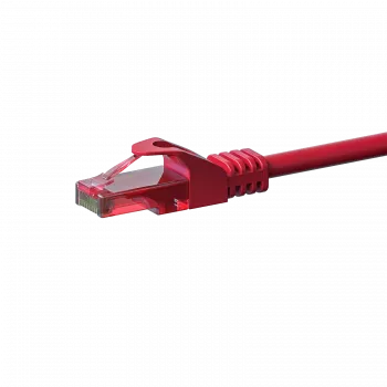 DSIT CAT6 Network Cable 100% Copper - U/UTP - 10 Meter - Red (DC-65-100)