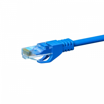 DSIT CAT 6 Network Cable U/UTP - 0.50 m - Blue - CCA (DC-C64-005)
