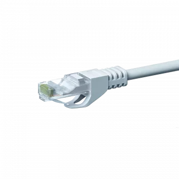 DSIT CAT5e Network Cable, U/UTP, 2 m, White, 100% Copper (DC-52-020)