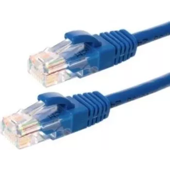 DSIT CAT5e U/UTP síťový kabel, 2m, modrá, 100% měď (DC-54-020)