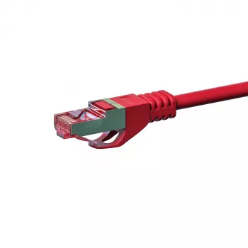 DSIT CAT 6 síťový kabel LSOH - S/FTP - 50 metrů - červený (DC-S65-500)