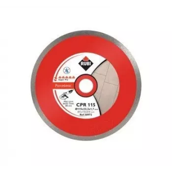 RUBI DIAL DIAM. CPR 115 SUPERPRO diamantový kotouč s průběžným okrajem pro porcelán a kámen