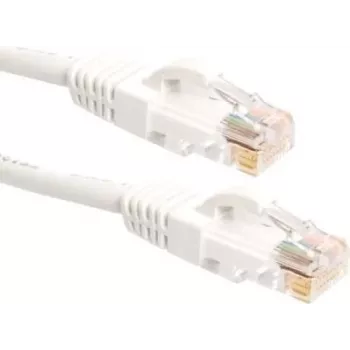 DSIT CAT6a síťový kabel 100% měď U/UTP 0,50 m bílý (DC-U6A2-005)