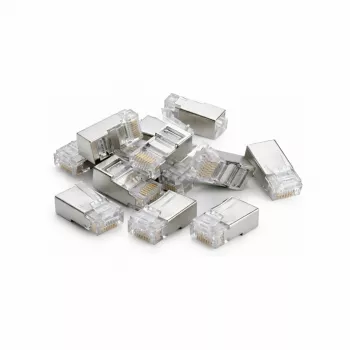 DSIT FTP RJ45 CAT6 síťový konektor pro ohebné kabely - 10 kusů
