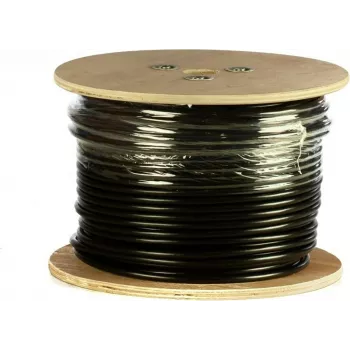 DSIT DANICOM CAT6A UTP 305 m venkovní kabel plný vodič - PE (Fca) - černý