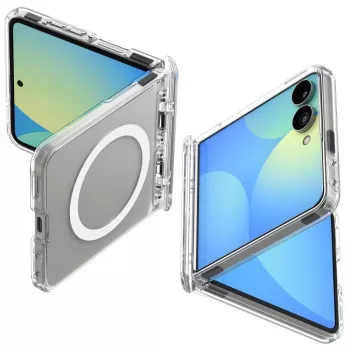 SPIGEN Ultra Hybrid Pro MagSafe Galaxy Z Flip8 čiré/bílé