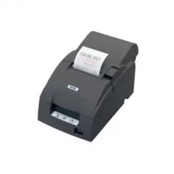 Dvoubarevná jehličková tiskárna na účtenky Epson TM-U220A, sériový port, automatický nůž, tmavě šedá