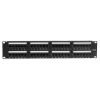 DS-IT CAT 5e UTP síťový patch panel, 19 inch, 48 portů (DS-Patch5-48UTP)