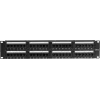 DS-IT CAT 5e UTP síťový patch panel, 19 inch, 48 portů (DS-Patch5-48UTP)