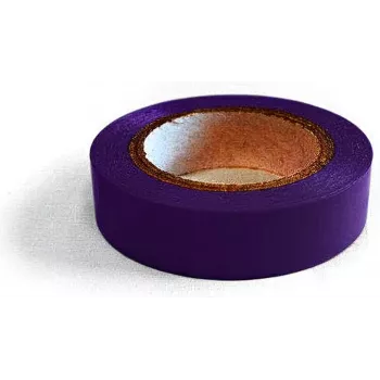 Samolepicí PVC izolační páska DSIT DC-Tape-Purple, 10 m x 19 mm, fialová
