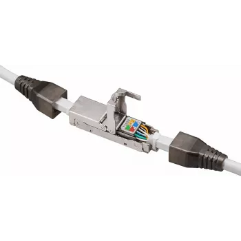DSIT STP CAT6a RJ45 konektor bez nástroje - stíněný, 10G, Slim