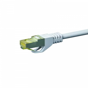DSIT RJ45 síťový kabel S/FTP (PiMF) Cat.7, bílý, 15m (DC-72-150)